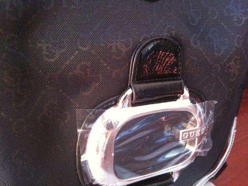 *GUESS*: Medium PRINT Purple Handbag